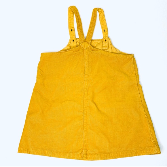 CARTERS Cottagecore corduroy Bunny pocket adjustable length jumper marigold 18m - Picture 3 of 7